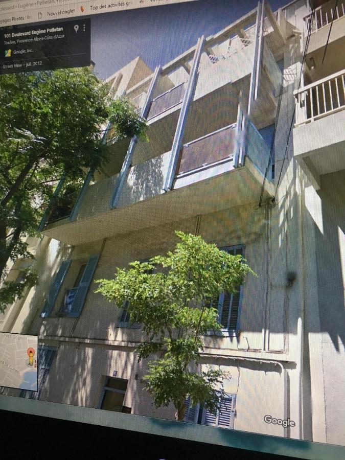 Goeland 3, Climatise, Wifi, Balcons Petite Vue Mer Laterale Au 3 Eme Etage Sans Ascenseur Тулон Екстериор снимка